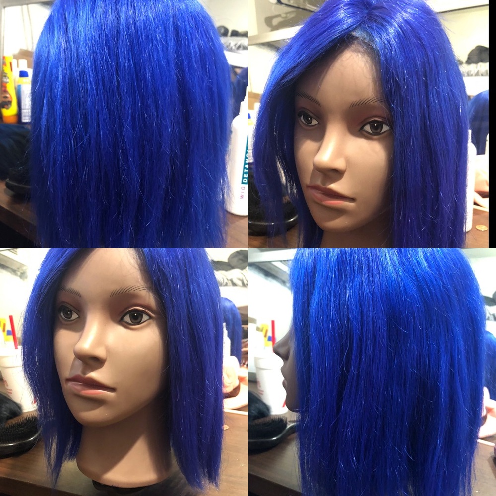 Custom colored bob 100% human hair